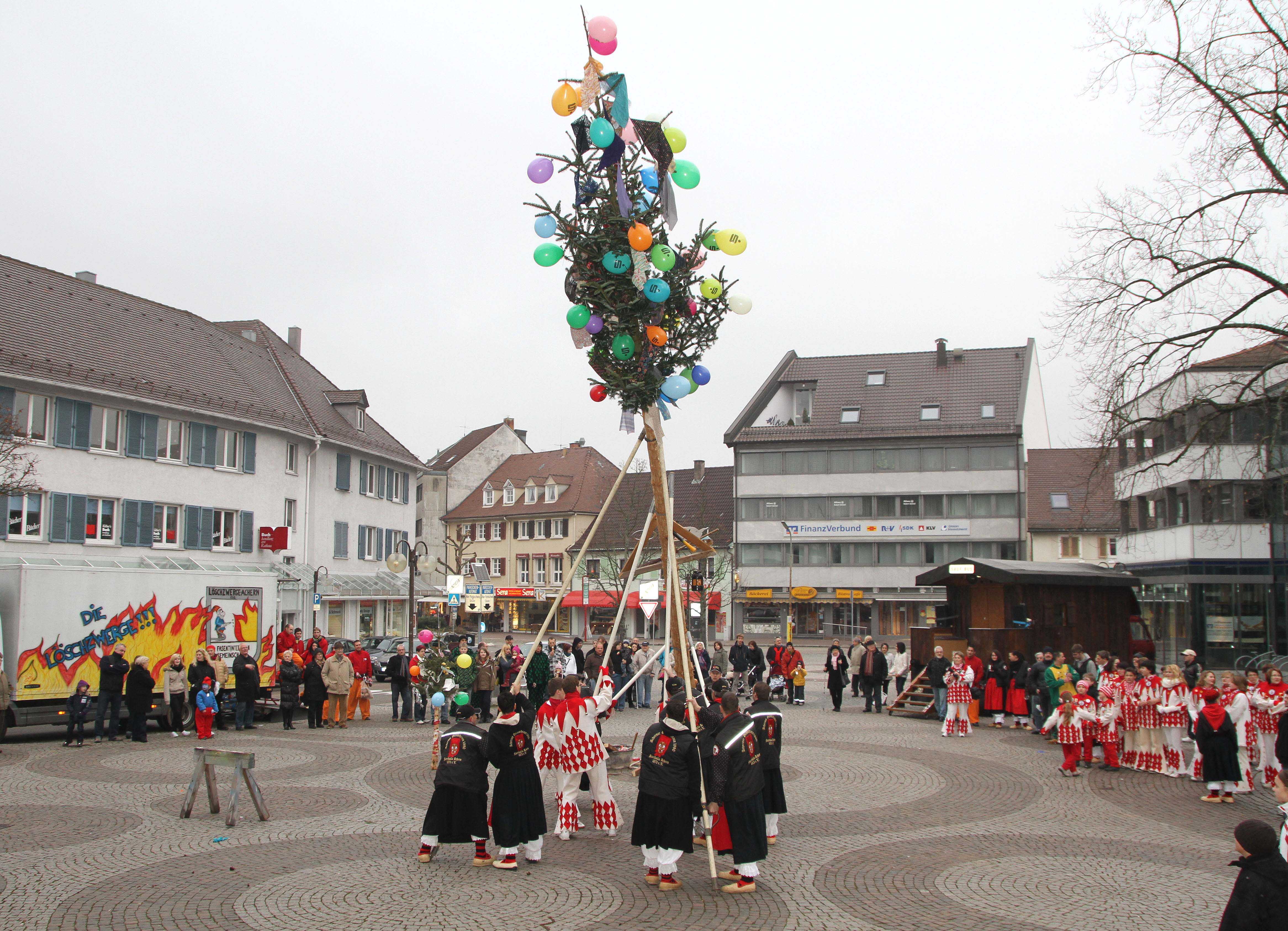 Narrenbaumstellen